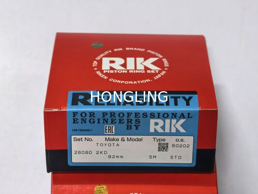 TOYOTA 2KD PISTON RING 28080 13011-30030 13011-30031 13011-30060 RIK JAPAN