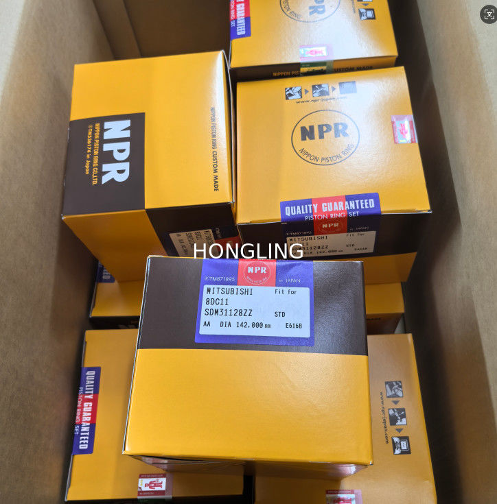 Mitsubishi 8DC11 piston ring ME090586 ME999990 SDM31128ZZ