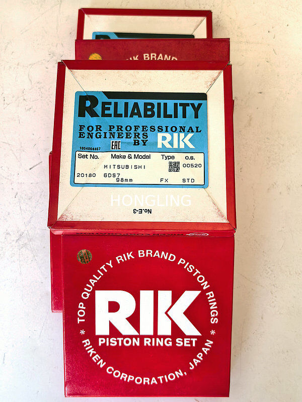 Mitsubishi 6DS7 S4F Piston ring ME024409 ME023333 ME021861