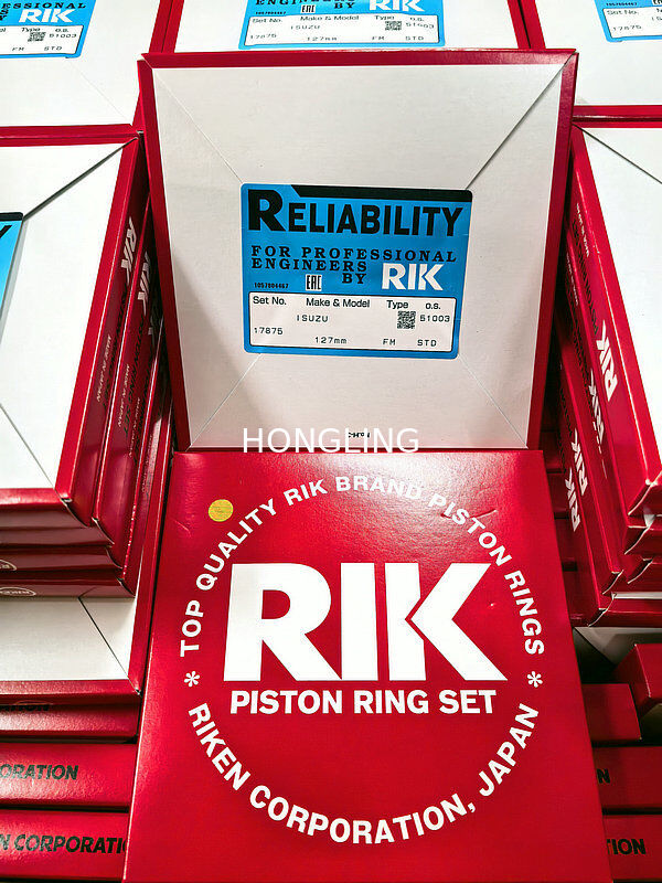 Isuzu 10PE1 10PD1 Piston ring 1-12121129-2 17875 1-12121-062-0