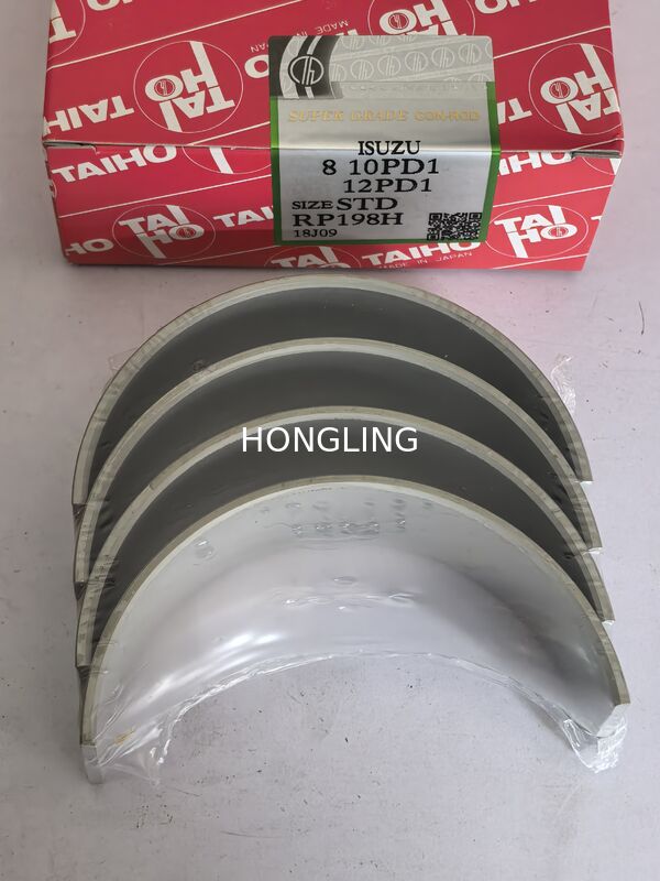 ISUZU 10PD1 10PE1 MAIN BEARING MP198 1-11510-077 1-11510-068 CON ROD BEARING RP198 1-12271-043